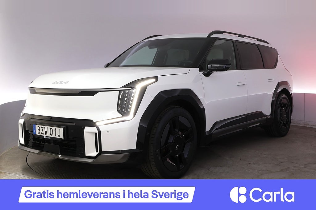 Kia EV9 AWD GT Line Drag Pano Elstol 7-sits Meridian V-hjul