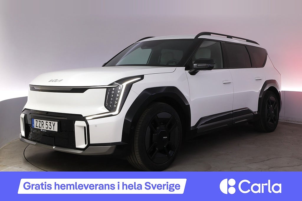 Kia EV9 GT-Line Pano Elstol 7-sits Meridian HUD V-hjul