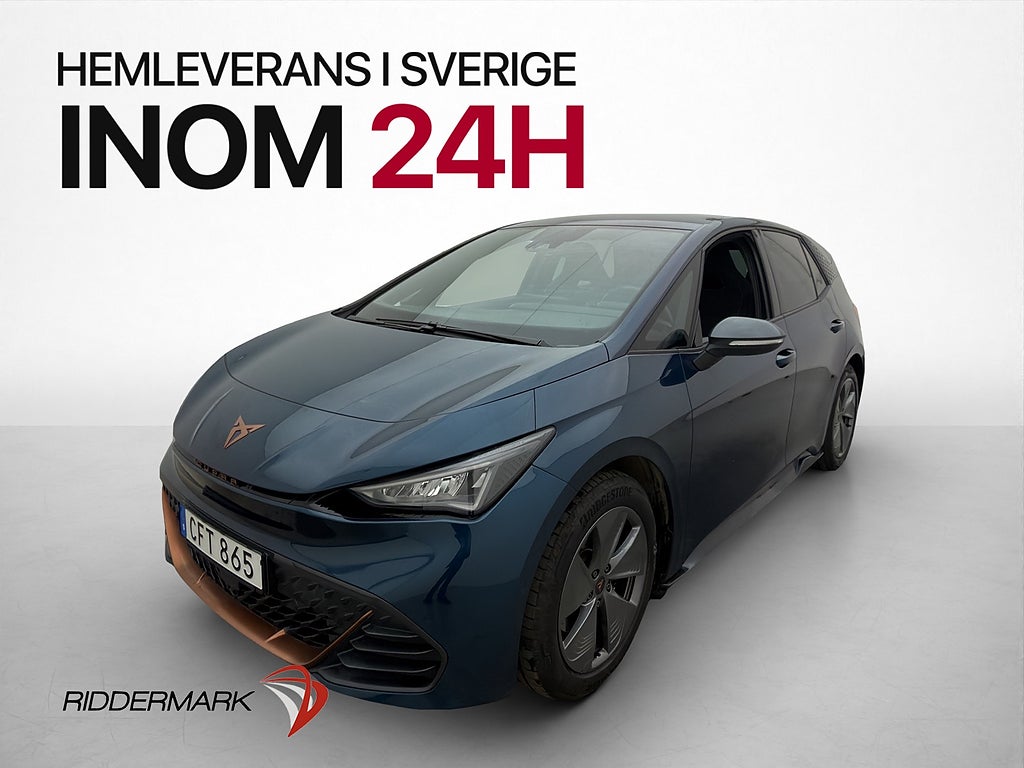 Cupra Born 58 204hk Värmare Kamera CarPlay Rattvärme