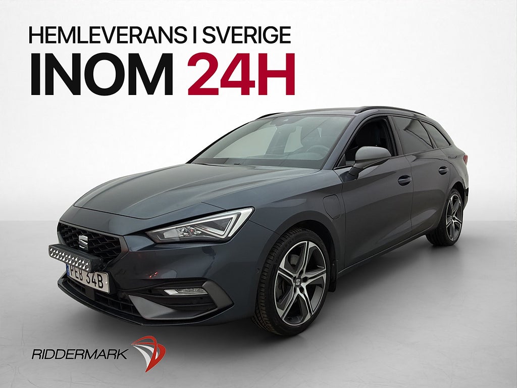 Seat Leon Sportstourer e-Hybrid FR Cockpit Kamera Dragkrok