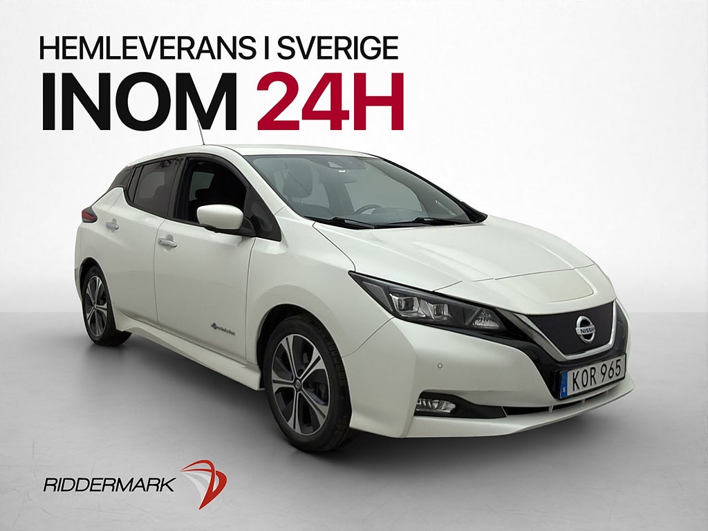 Nissan Leaf 150hk N-Connecta 360° Kamera Navi Rattvärme