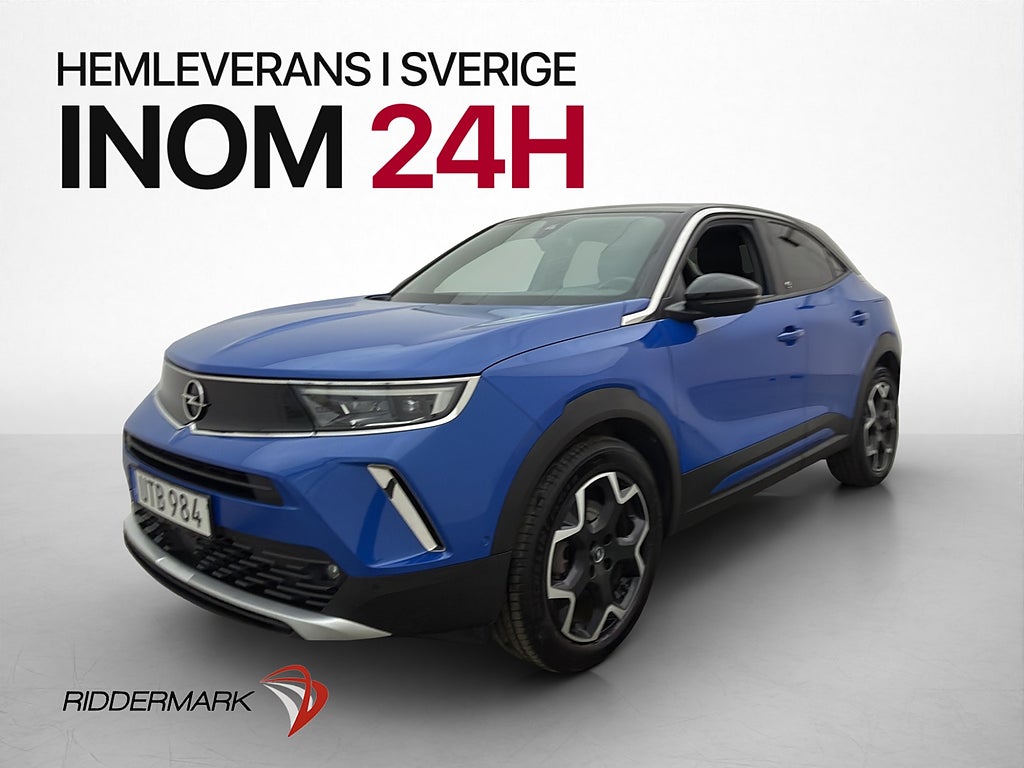Opel Mokka-e Ultimate Kamera CarPlay Rattvärme Halvskinn