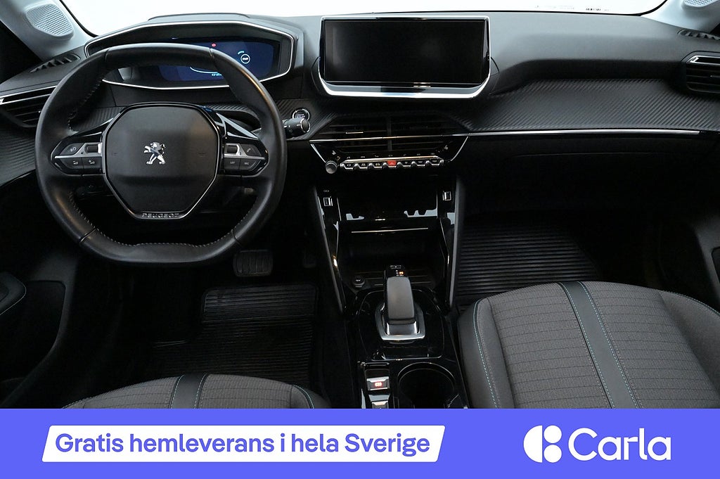 Peugeot E-208 Allure pack AdapFarth Kamera Tonade Rutor Navi