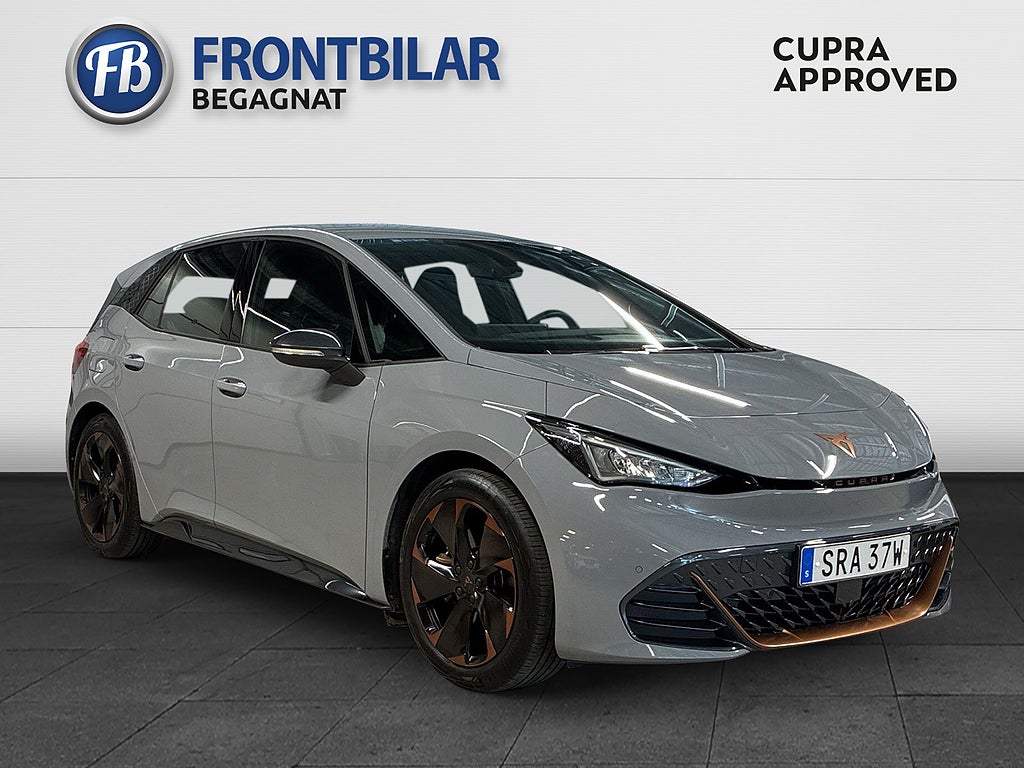 Cupra Born e-boost 58/B-kamera/Adaptiv-fart/Full Link/19″fälg