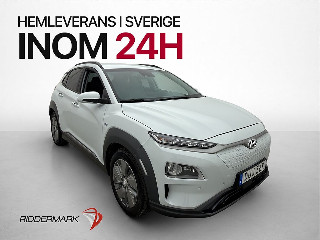 Hyundai Kona Electric 64 kWh 204hk Kamera Krell Navi MOMS