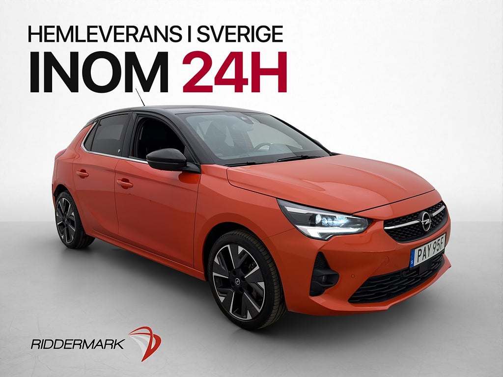 Opel Corsa-e 136hk Ultimate Kamera Navi CarPlay Massage