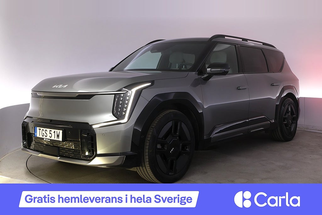 Kia EV9 AWD GT-Line Pano Elstol 7-sits Meridian Drag V-Hjul
