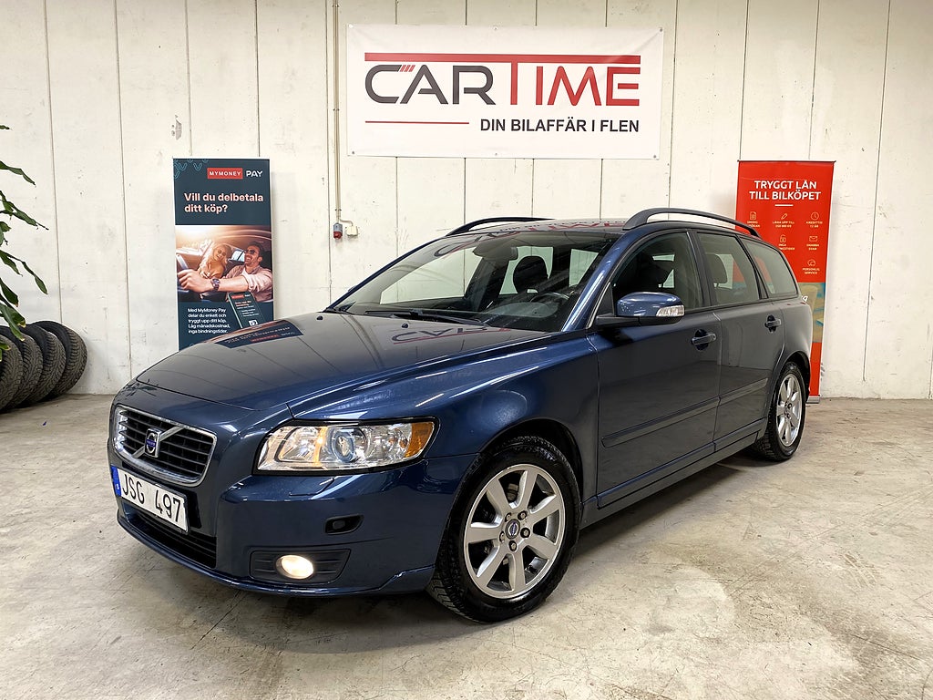 Volvo V50 1.8 FFV Momentum / Dragkrok / AUX / P-Sensorer / Nybes