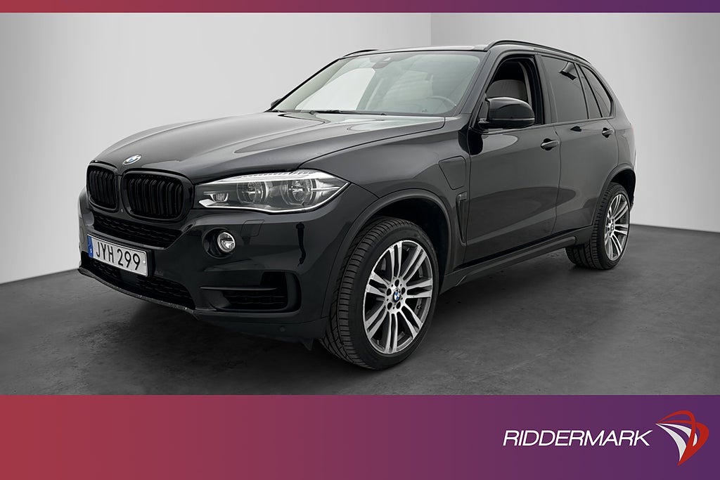 BMW X5 40e XDrive 313hk H/K Pano Navi Kamera Läder Drag