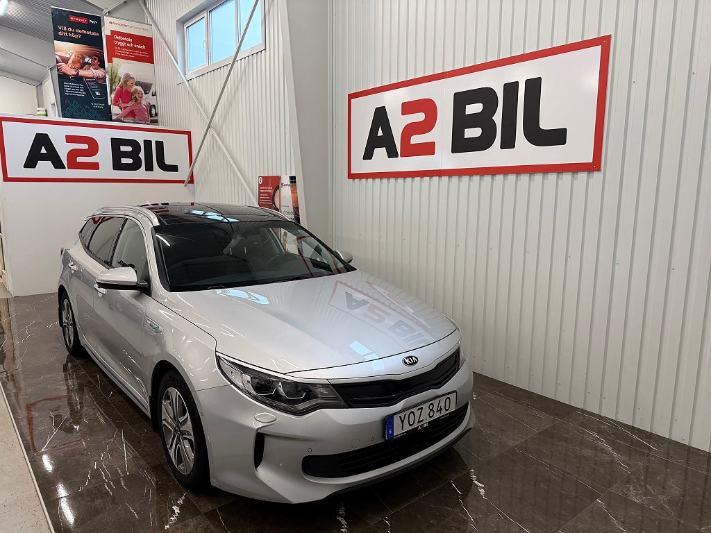 Kia Optima Sport Wagon Plug-in Hybrid Pano H/K Ventsäten