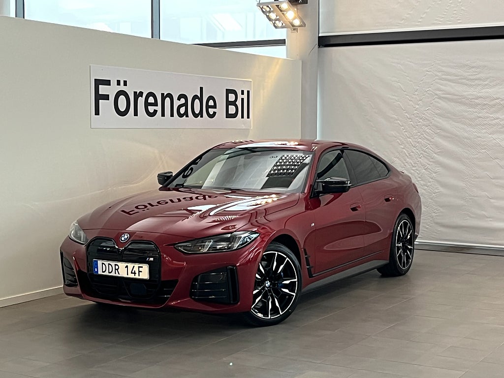 BMW i4 M60 xDrive Fully Charged H/K Drag ParkAssist Rattvärme