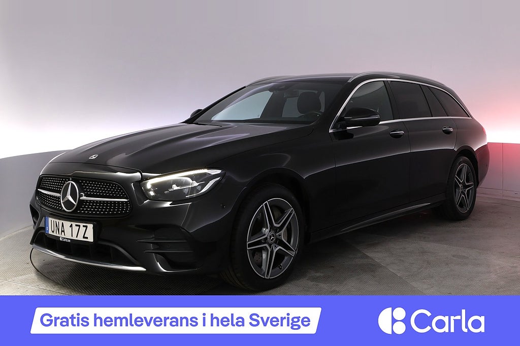 Mercedes-Benz E 300 T de 4MATIC AMG 360 Värmare Navi Drag