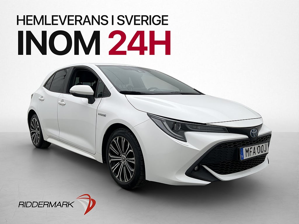 Toyota Corolla Hybrid Kamera Rattvärme Keyless 2Brukare MOMS