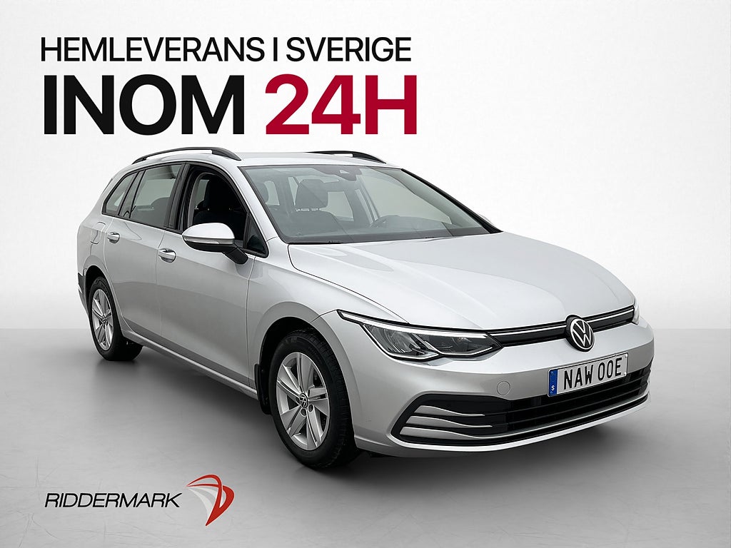 Volkswagen Golf 1.5 TGI 131hk MOMS Värmare Cockpit CarPlay