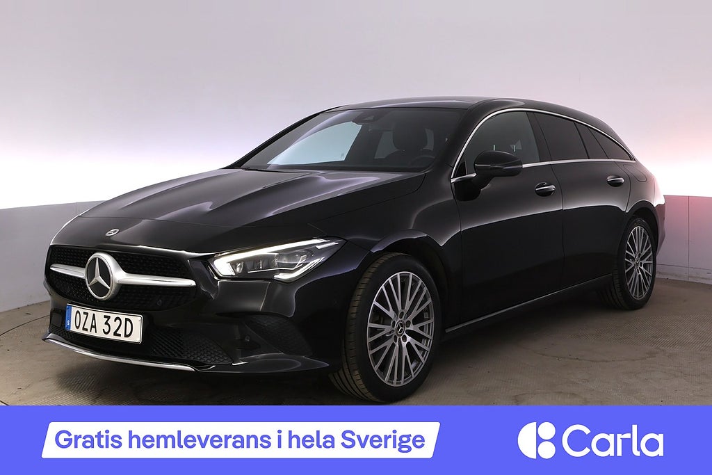 Mercedes-Benz CLA 250 e Shooting Brake Drag Pano Elstol Navi