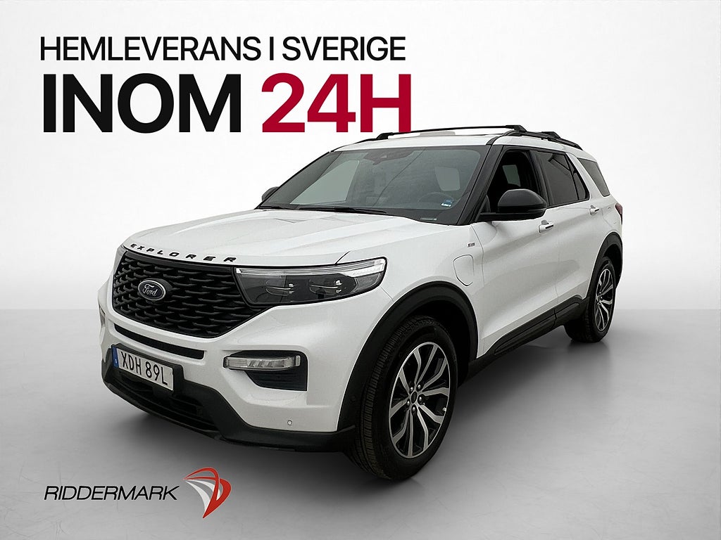 Ford Explorer Plug-In ST 7-Sits Pano Läder 360° Navi Drag