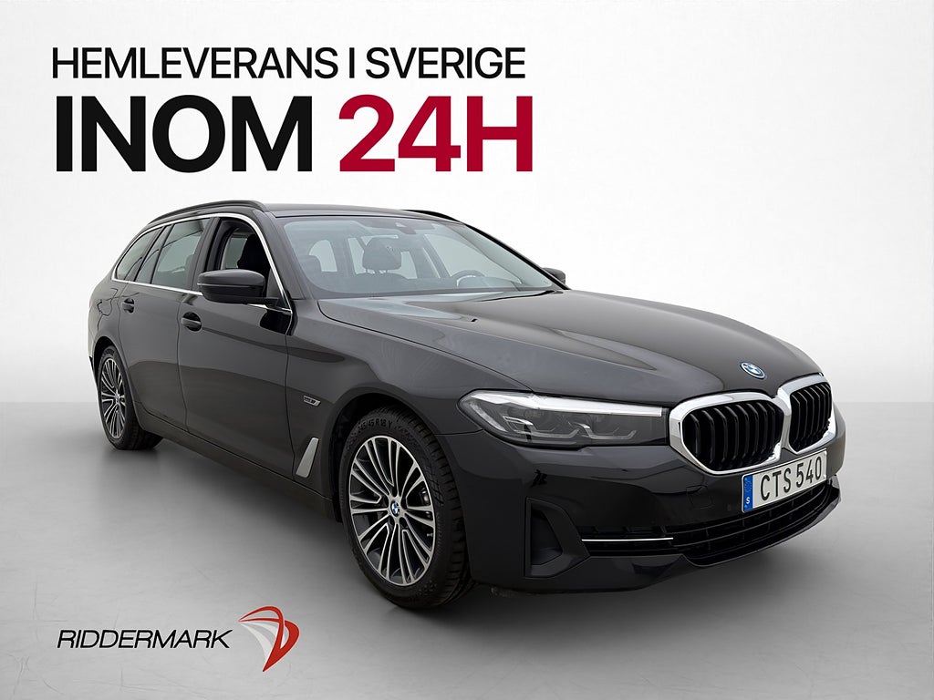 BMW 530e Touring 292hk Kamera Navi CarPlay Ambient Drag