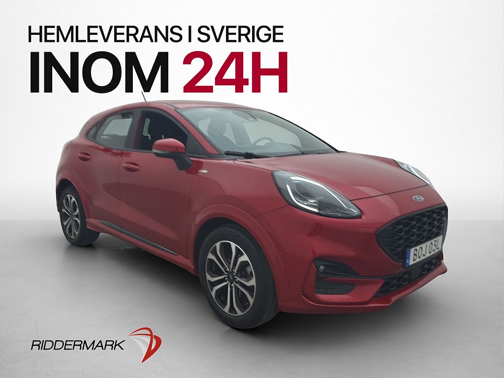Ford Puma 1.0 EcoBoost E85 125hk ST-Line Kamera Navi