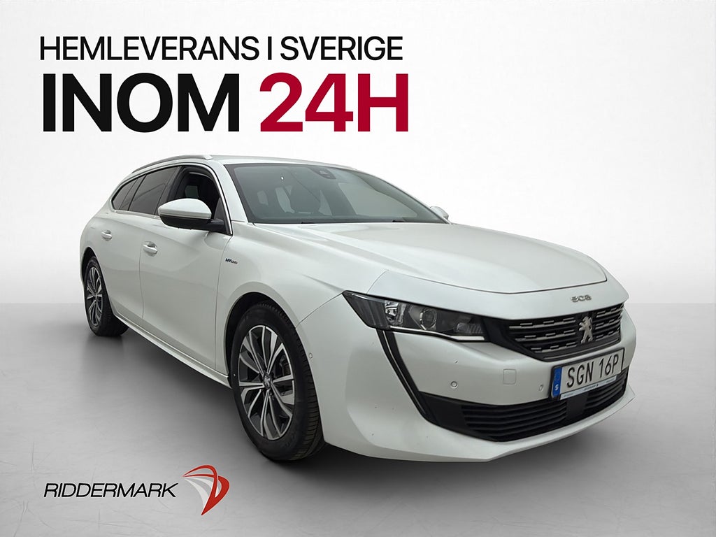 Peugeot 508 SW Plug-in Hybrid 224hk Kamera Navi CarPlay