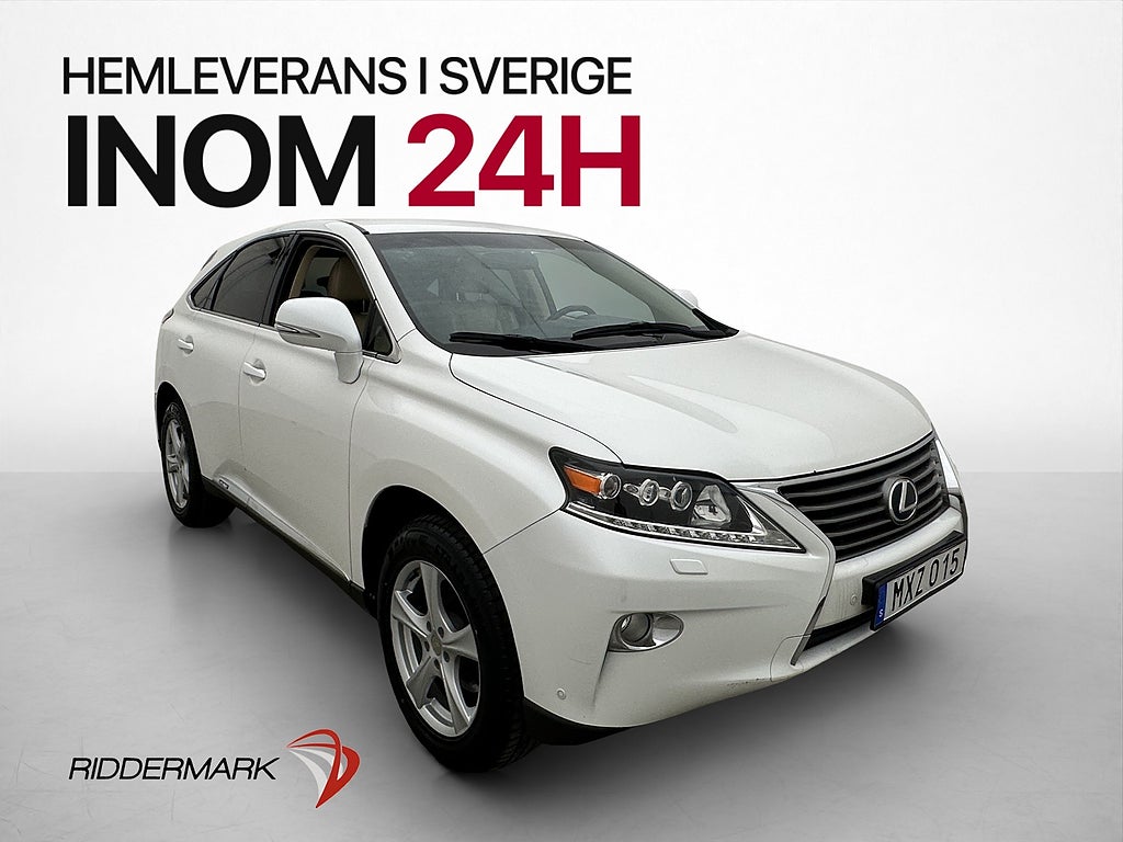 Lexus RX 450h AWD 3.5 V6 Luxury Skinn Kamera Drag