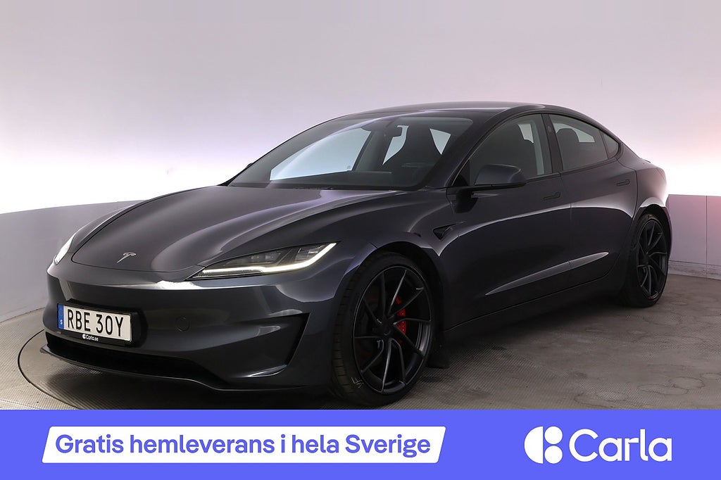 Tesla Model 3 Performance AWD Highland Autopilot Pano