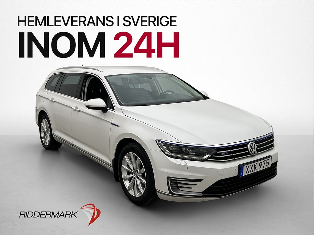 Volkswagen Passat Sportscombi GTE 218hk Skinn  Värmare Drag
