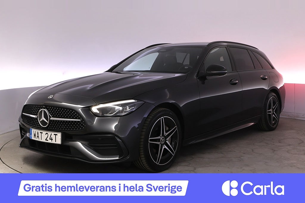Mercedes-Benz C 300 T e AMG Kamera Navi BSM Värmare Drag