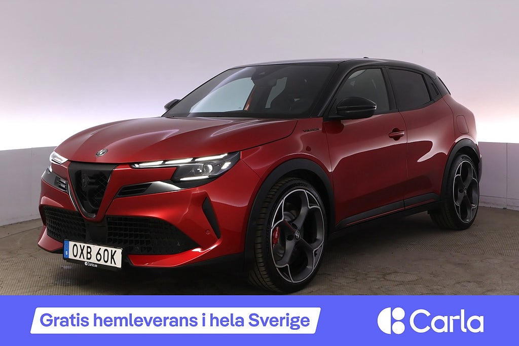 Alfa Romeo Junior Elettrica Veloce Pano Kamera BSM Elstol