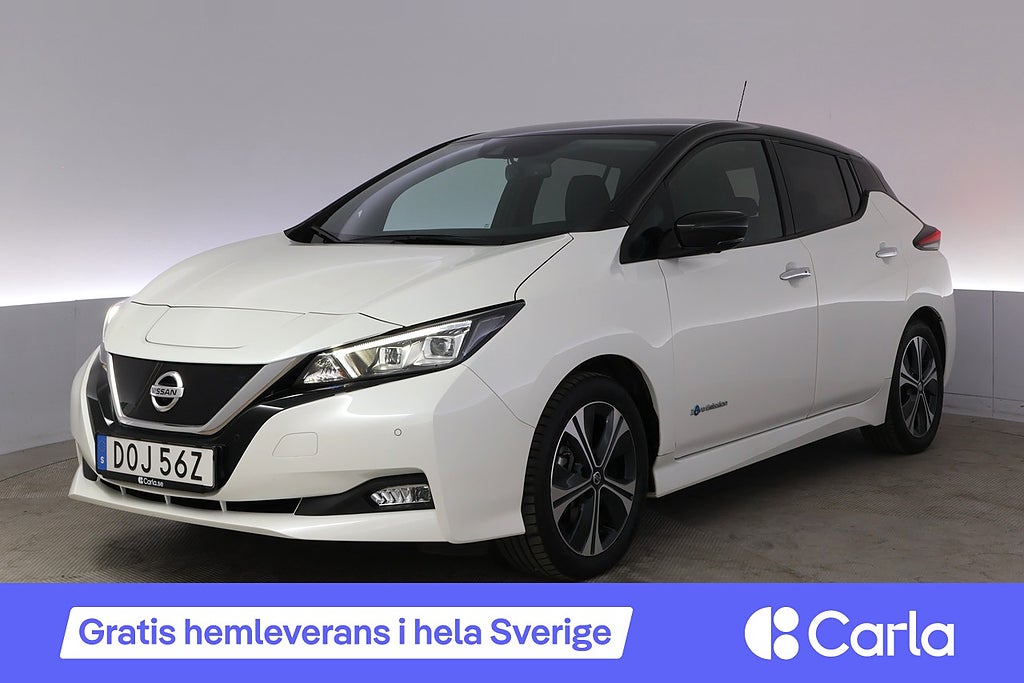 Nissan Leaf 40 kWh Tekna Läder BOSE Keyless 360° 4,99%