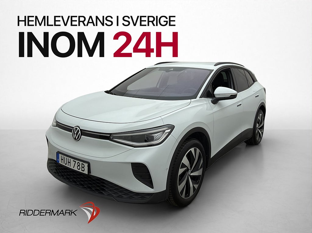 Volkswagen ID.4 Pro 4M 286hk Värm Kamera Halvskinn CarPlay