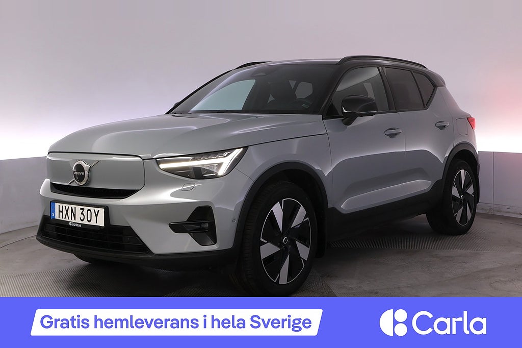 Volvo XC40 Recharge Twin Ultimate Pano H/K 360 BLIS Elstol