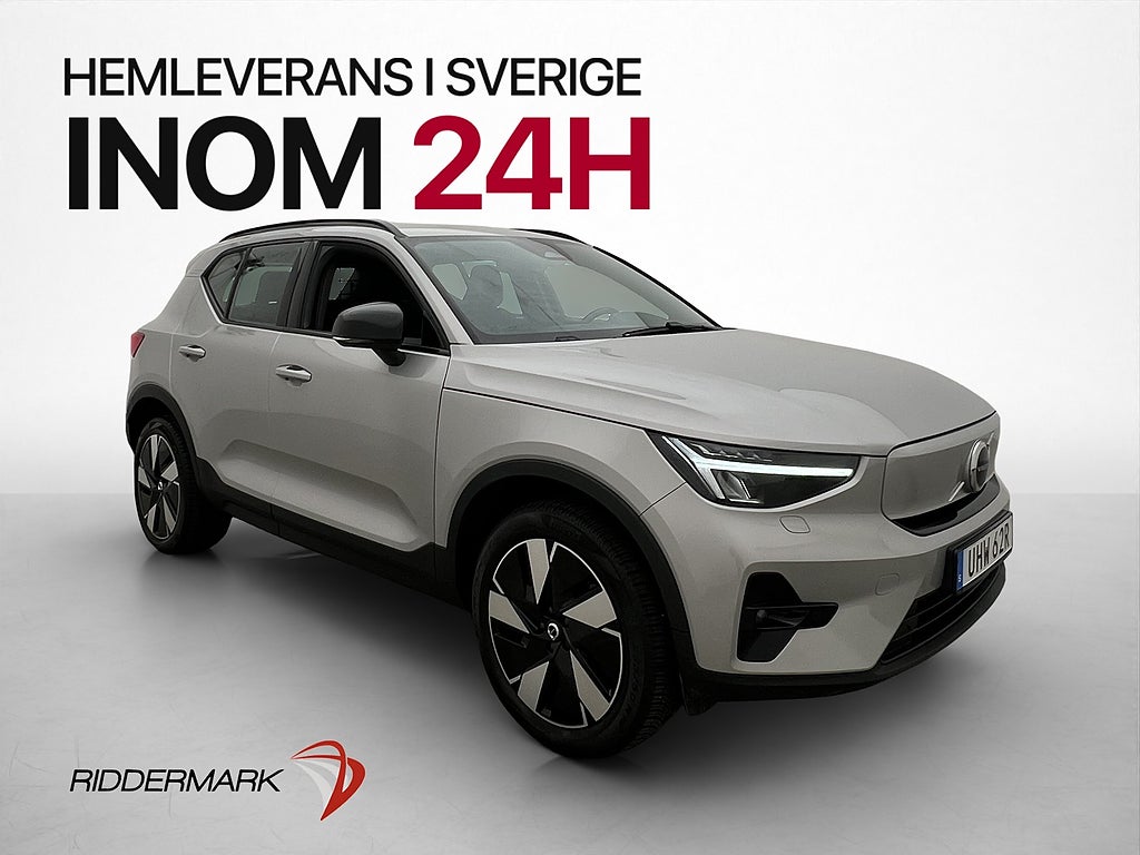 Volvo XC40 Recharge Extended Range Plus Kamera Värm MOMS