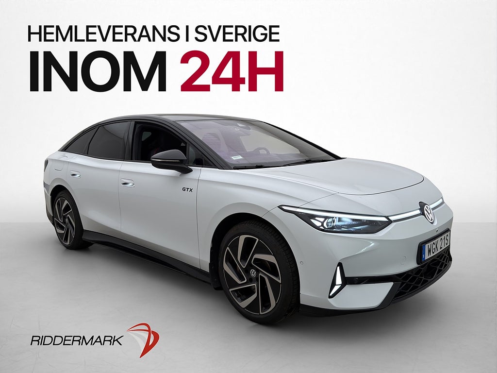 Volkswagen ID.7 GTX Plus H/K Drag HUD 360° Värmare Elstolar