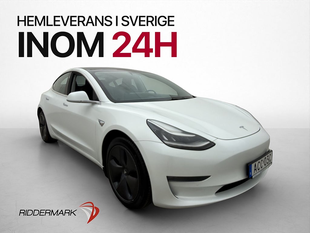 Tesla Model 3 Long Range AWD SV-Såld Autopilot Pano Kamera