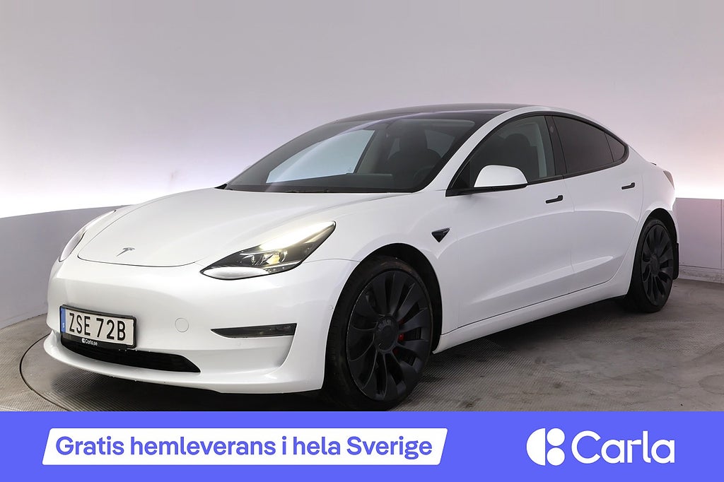 Tesla Model 3 Performance AWD Refresh Autopilot Pano