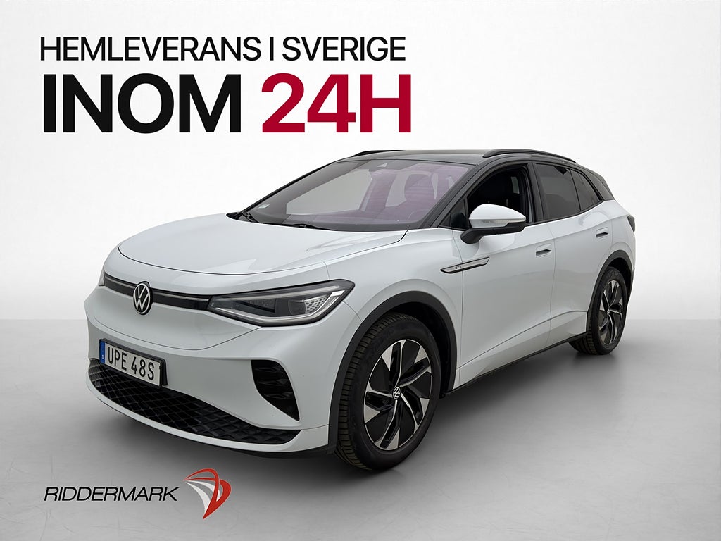 Volkswagen ID.4 GTX 299hk Värmare Dragkrok 360° Halvskinn