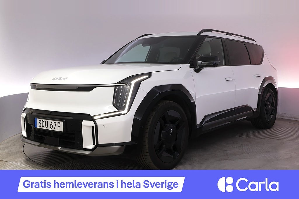 Kia EV9 AWD GT Line Pano Elstol 7-sits Meridian Drag V-hjul