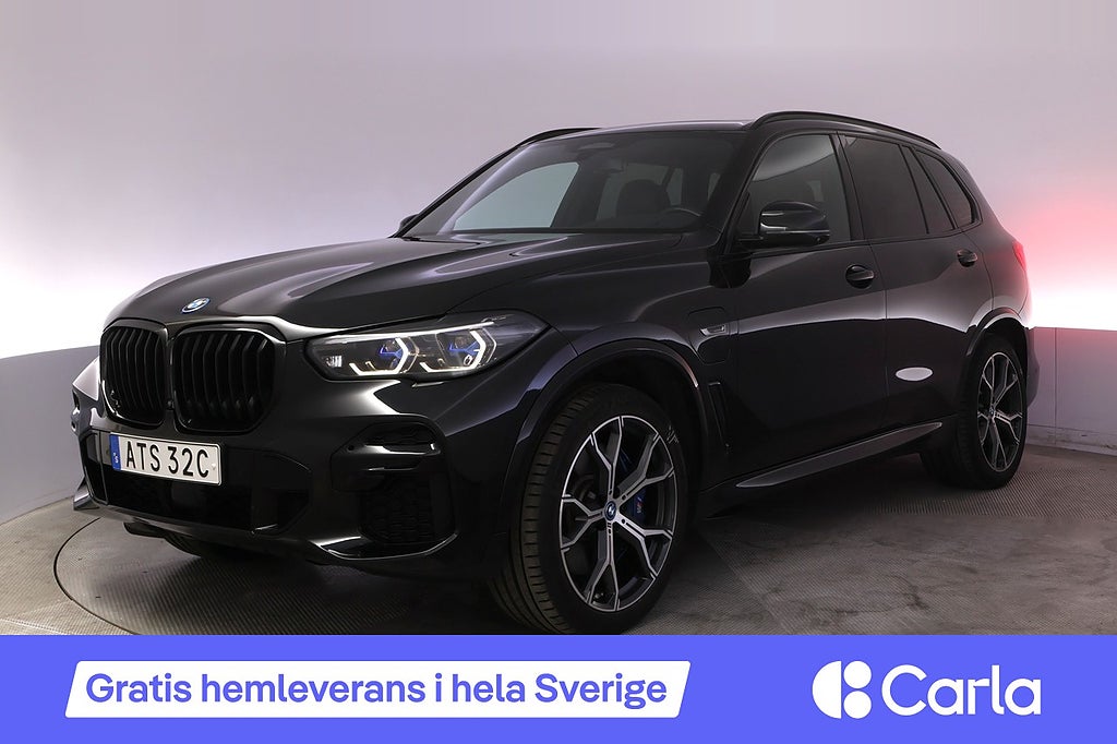 BMW X5 xDrive45e M-sport Pano Komfortstol Laser HUD 360 Drag