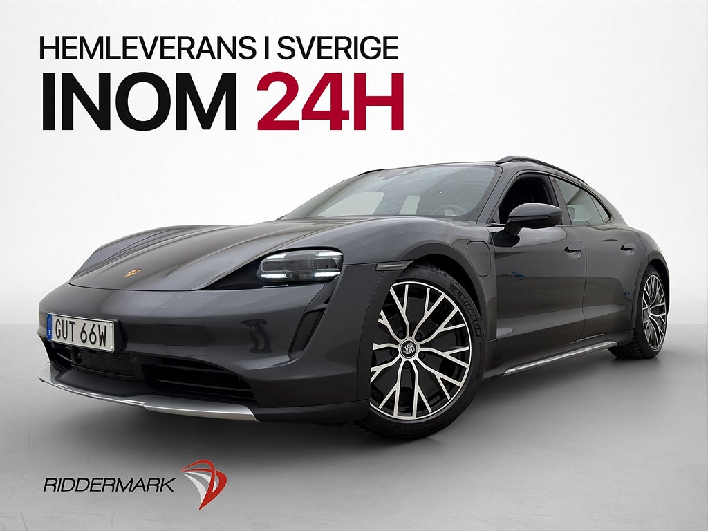 Porsche TAYCAN 4 Cross Turismo 381hk Pano Luftfjäd BOSE MOMS