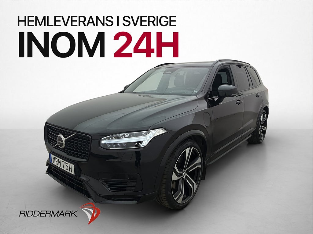 Volvo XC90 Recharge T8 7 Sits Ultimate Dark B&W Pano Luft