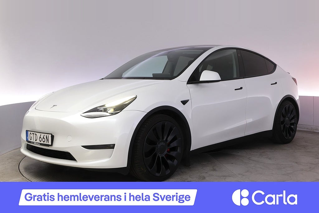 Tesla Model Y Performance AWD Autopilot Pano Drag