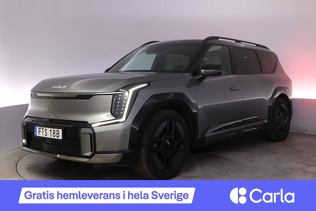Kia EV9 AWD GT Line Pano Elstol 7-sits Meridian Drag V-hjul