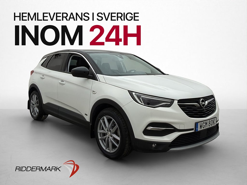 Opel Grandland Hybrid4 AWD 300hk Ultimate Värmare 360° Drag