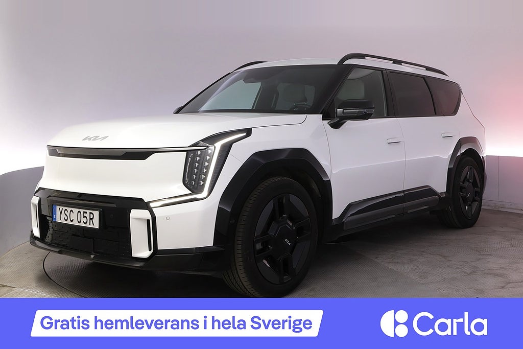 Kia EV9 AWD GT Line Pano Elstol 7-sits Meridian Drag V-hjul
