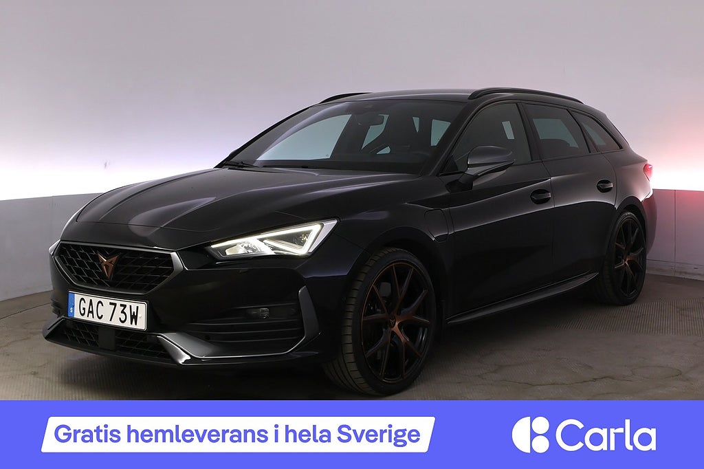 Cupra Leon Sportstourer e-Hybrid VZ Drag Läder BLIS AdapFart