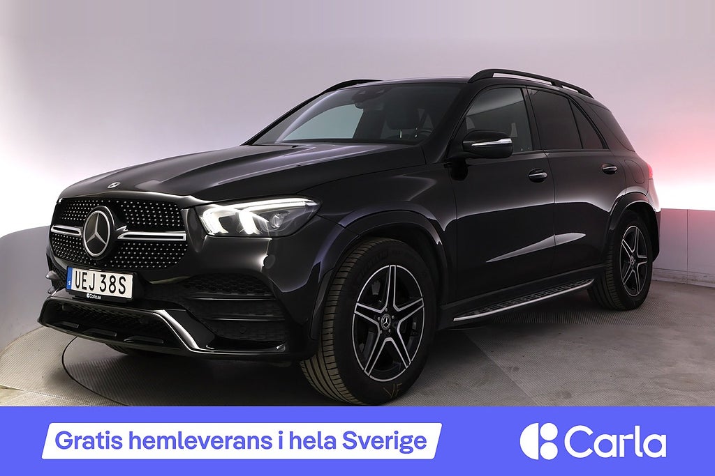 Mercedes-Benz GLE 350 de 4M AMG Drag Pano 360 Elstol Burm.