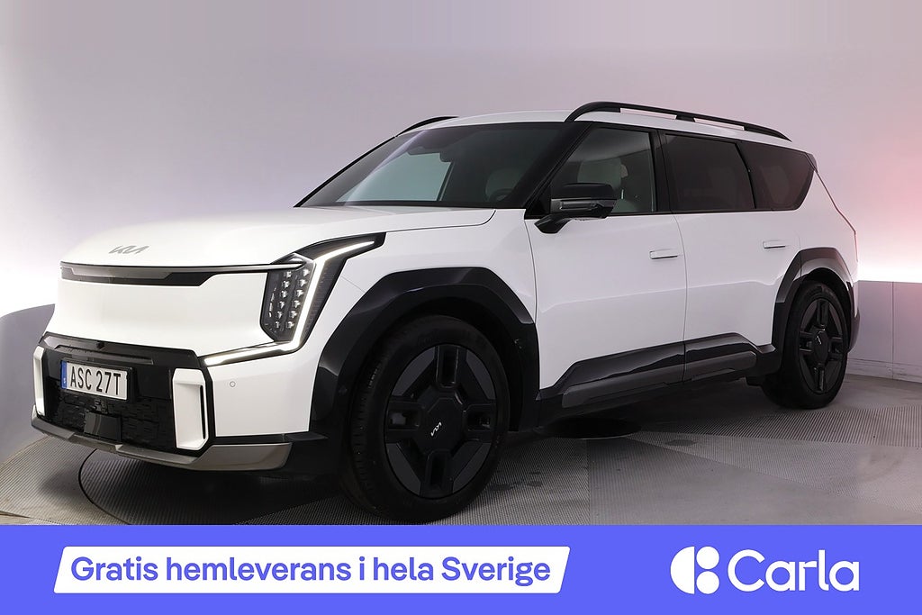 Kia EV9 AWD GT-line Pano Drag Meridian Elstol V-hjul