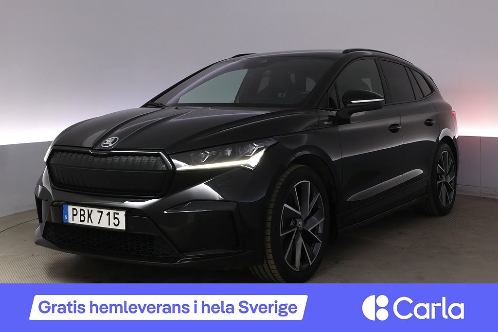 Skoda Enyaq iV 80x SportLine Drag AdapFarth Navi Elstol BLIS