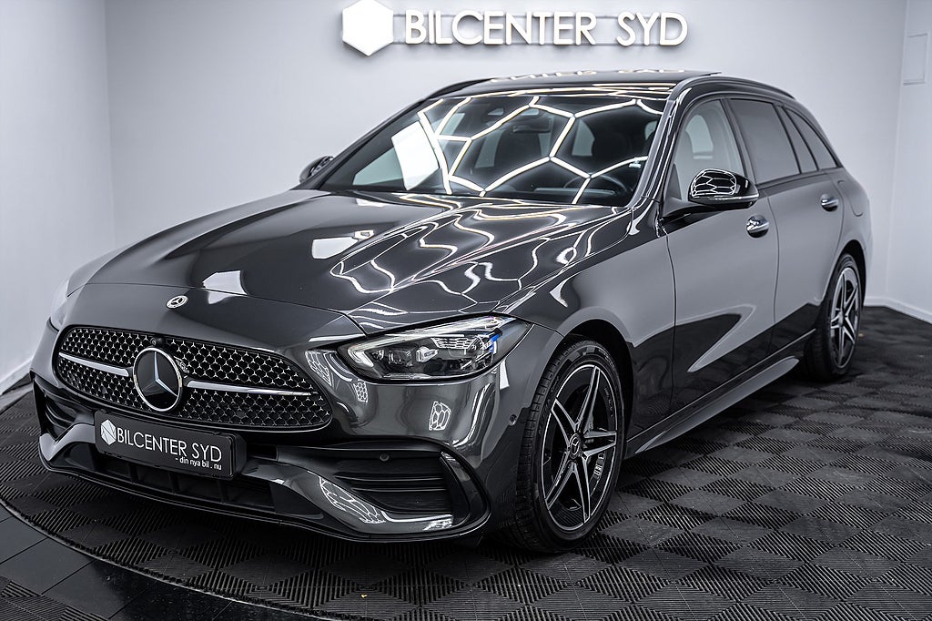 Mercedes-Benz C 300 T e|9G-Tronic|360°|Pano|Hud|Burmester|313hk