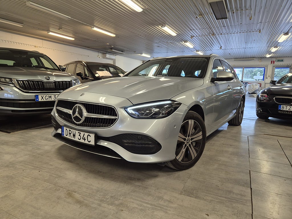Mercedes-Benz C 300 T e Drag Adapivfarthållare Avantgarde
